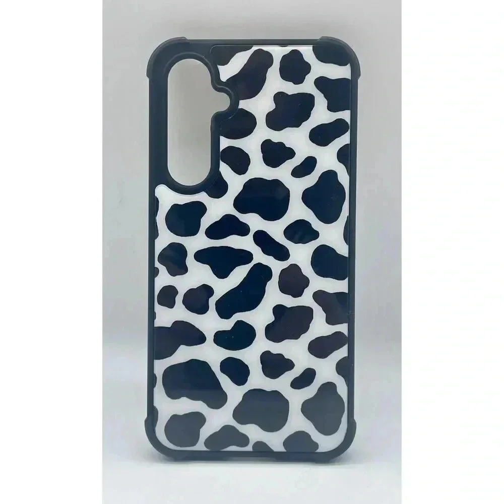 Cow Pattern Case For Samsung Galaxy‎ S23 FE 6.4 Inch TPU Shock-Proof